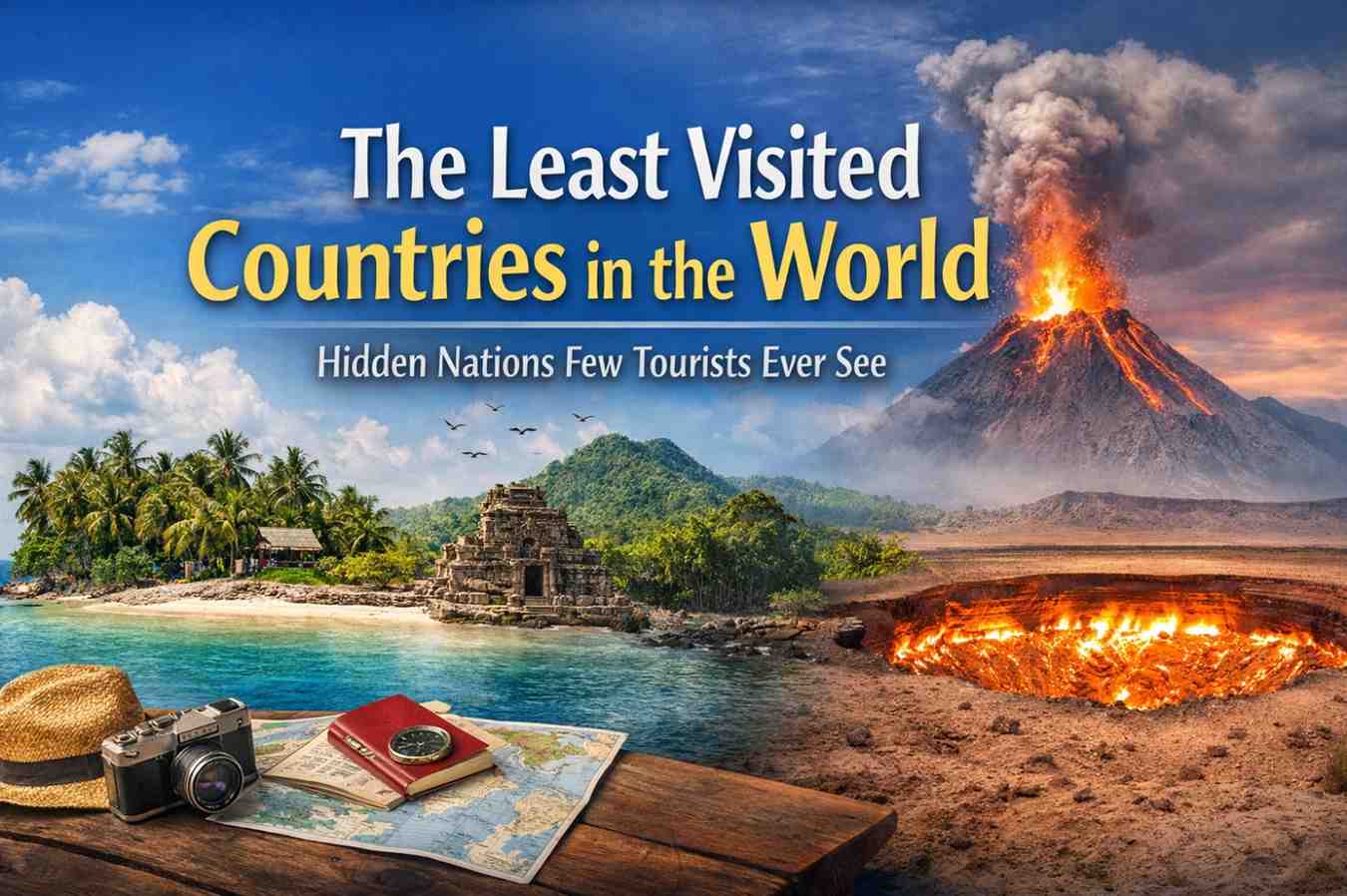 least visited countries in the world