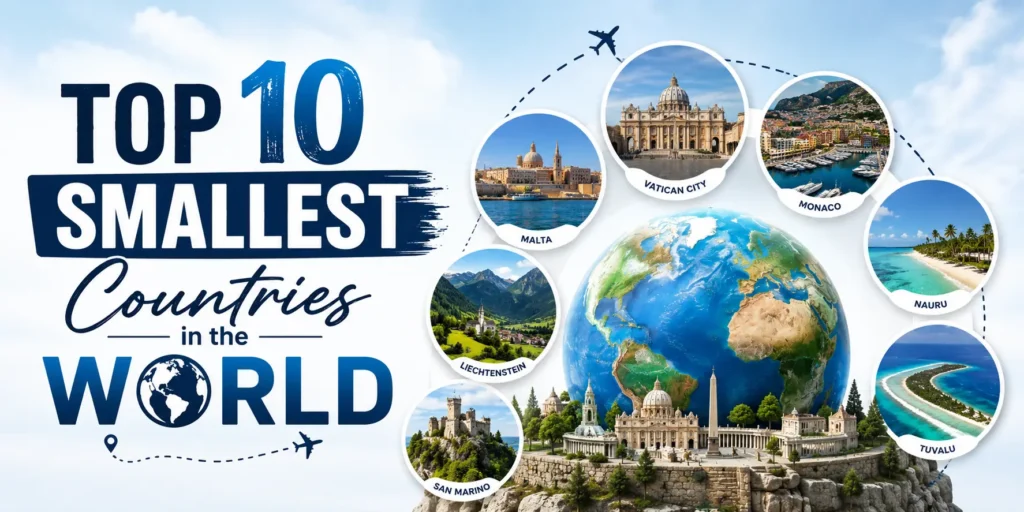 Top 10 Smallest Countries in the World