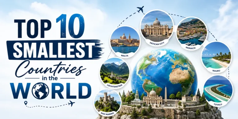 Top 10 Smallest Countries in the World