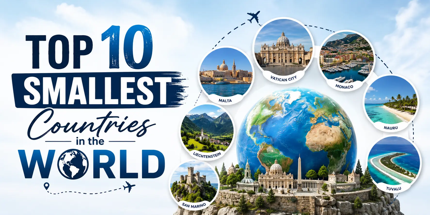 Top 10 Smallest Countries in the World